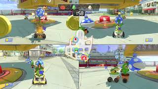 Mario Kart 8 Deluxe  ~  3 player ~ part 2