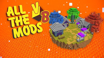 All The Mods Volcano Block EP12 Ars Nouveau Conjure Islands + Allthemodium