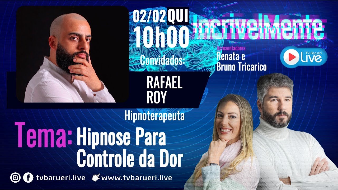 Hipnose Para Controle Da Dor | Incrivelmente