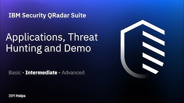 IBM Security QRadar Suite: Applications, Threat Hunting and Demo