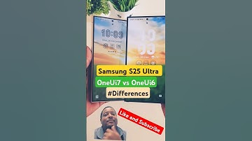 Official One UI 6 vs One UI 7 Comparison | Samsung 🔥 #S24Ultra #OneUI7