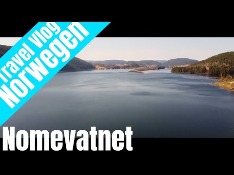 Nomevatnet in Telemark - Thomas auf van-tour im MB Sprinter