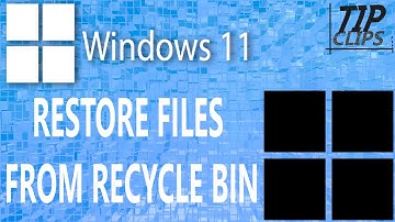 Restore Items In Recycle Bin - Windows 11 Guide - 2022 - NEW