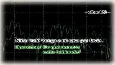 Llamada al 911 de una niña salvadoreña ( Sentido Paranormal )