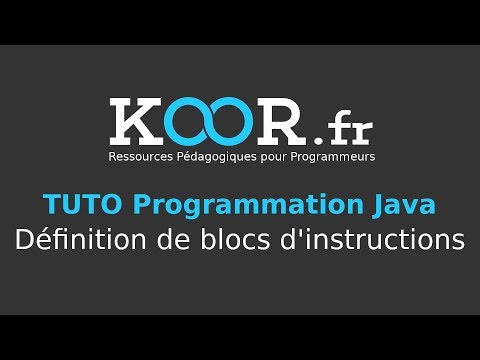 Java Tutorial: Defining Blocks of Instructions