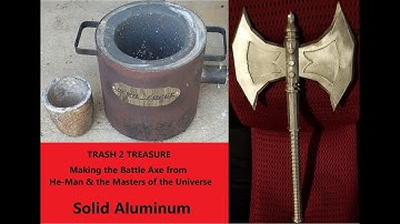 #DevilForge - Making the #HeMan Battle Axe from Solid Aluminum