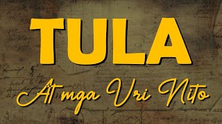 TULA | MGA URI NG TULA