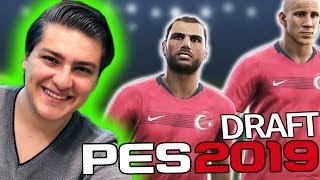 PES 2019 PESDRAFT! TÜRKİYE LİGİ VS İSPANYA LİGİ