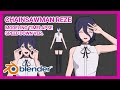 블렌더로 체인소맨 레제 만들기 느린 버전 / Chainsaw Man Reze Modeling Timelapse speed down ver.