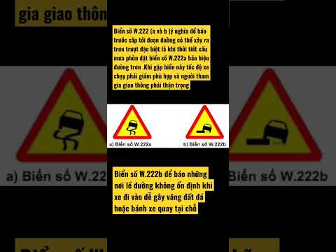 Video Biển số W.222a 