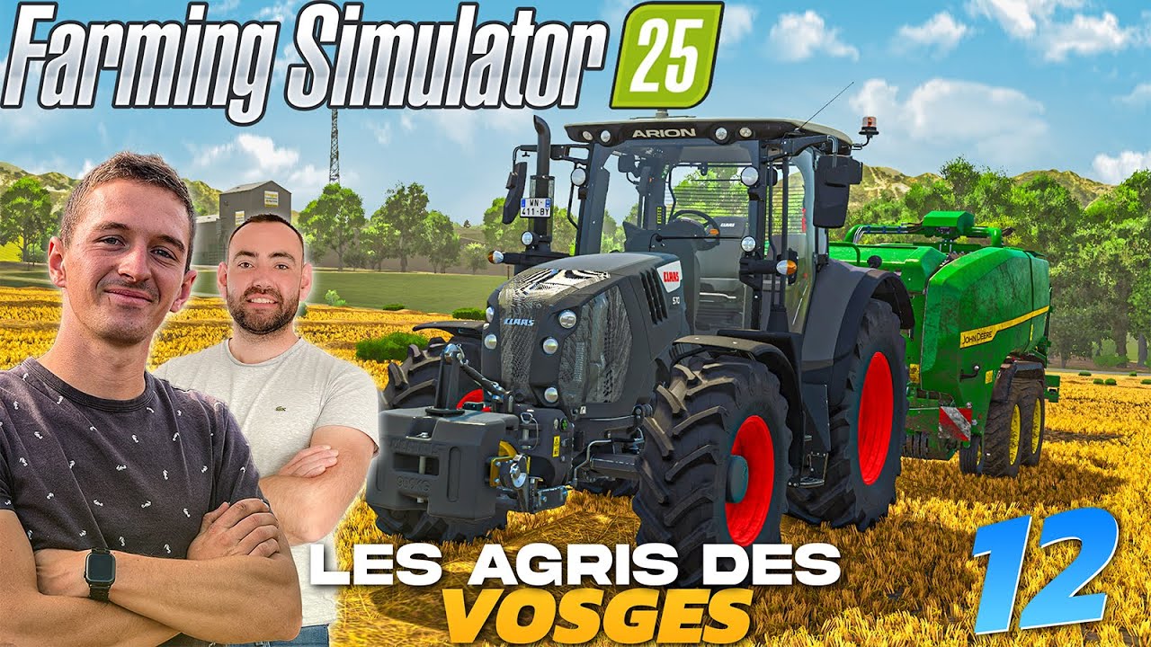 ON FINIT LA MOISSON ! LES AGRIS DES VOSGES !