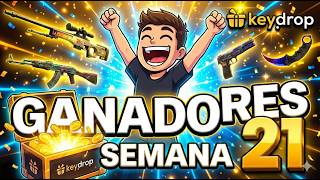 ⚡KEYDROP: GANADORES SEMANA 21⚡
