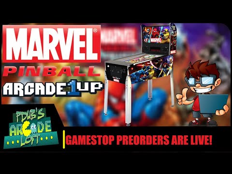Arcade1Up Marvel Pinball Pre-Orders are LIVE! Why is it $550? from PDubs Arcade Loft