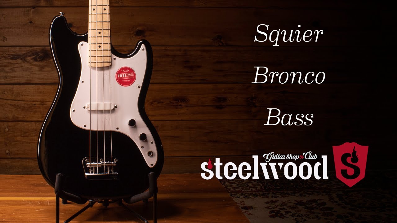 Only for beginners? | Squier Bronco Bass - YouTube