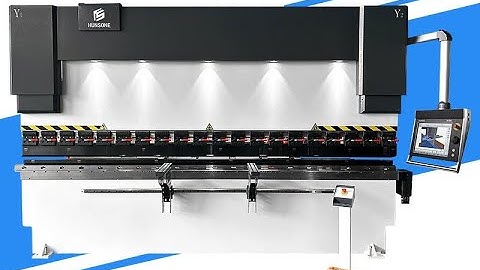 HUNSONE Press Brake WE67K 110T/4000 DELEM DA-69T CNC Controller 8+1 Axis