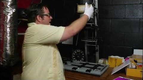 Setting Up Enlarger to Make a Print