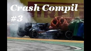 F1 2016 - Crash Compilation #3