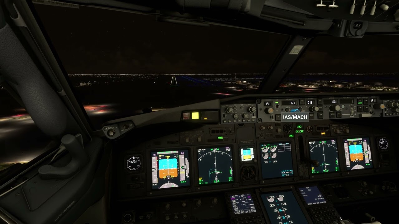 Landing at Dulles Intl. Airport | KIAD