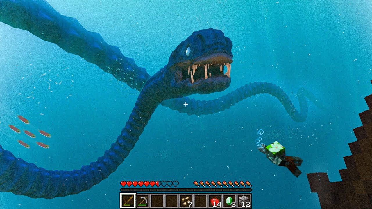 SCP-3000] Anantashesha. Got commissioned to do this  thalassophobia-inducing chap for the in-development Minecraft mod SCP:  Madness : r/SCP