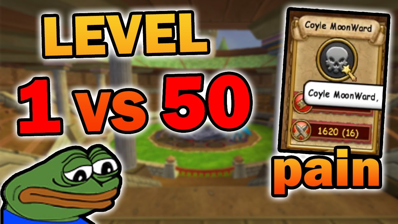 Wizard101 Level One PvP: HORRIBLE MATCHMAKING