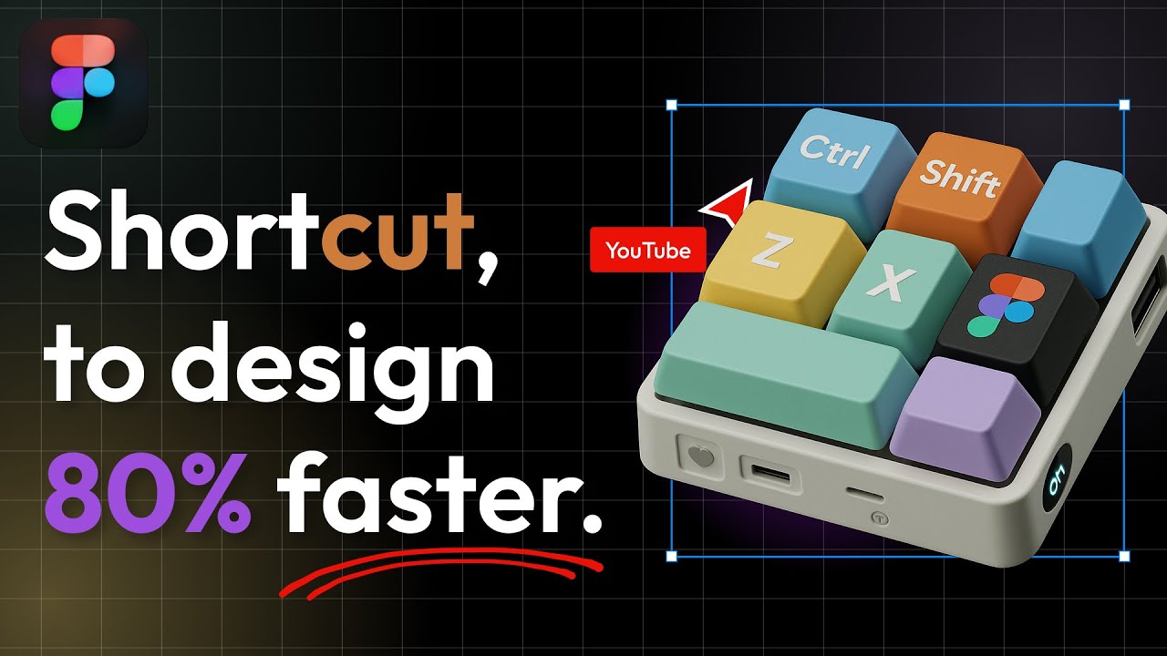 Figma shortcut to design 80% faster || DVxUI - YouTube