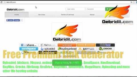 debridit.com Premium Link Generator