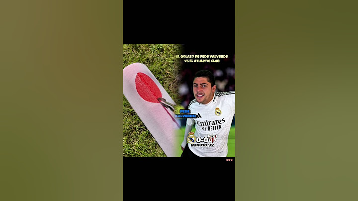 Real Madrid 1-0 Athletic Club | ¡El Golazo de Valverde! 😱⚽️#comedia #LaLiga #valverde