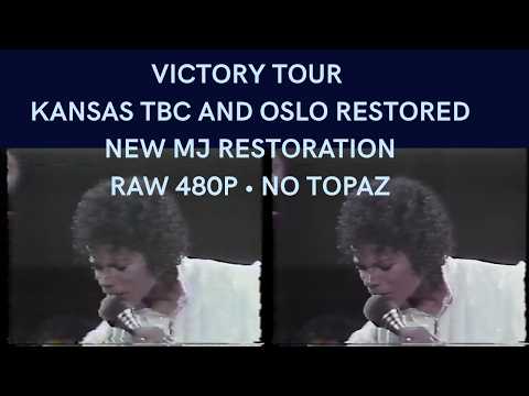 Michael Jackson Restoration Demo | Oslo + Victory Tour Kansas TBC Fix | Raw 480p, No Topaz