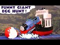 Thomas & Friends Big World Big Adventures funny Kinder Surprise Egg Hunt by Thomas Train TT4U