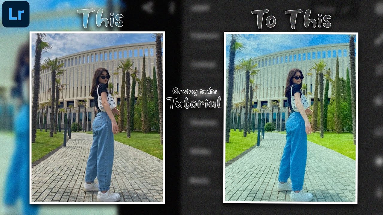 How to make a Indie filter in lightroom | Grainy Indie tutorial | Lightroom Tutorial