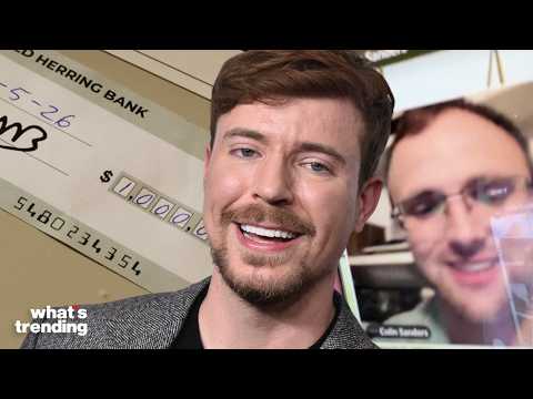 MrBeast Just Gave Away $1,000,000... But the Winner’s Reaction is Weird