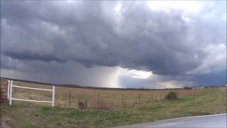 storm chase timelapse 3-13-16