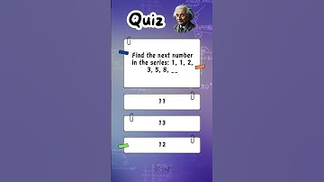 What’s the Next Number in the Fibonacci Series? | Math IQ Test