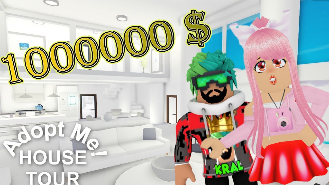 ADOPT ME! 1000000💲💵 EN ZENGİN EV TURU💰BULMACALI BİR EVE GİRDİK😲🏠