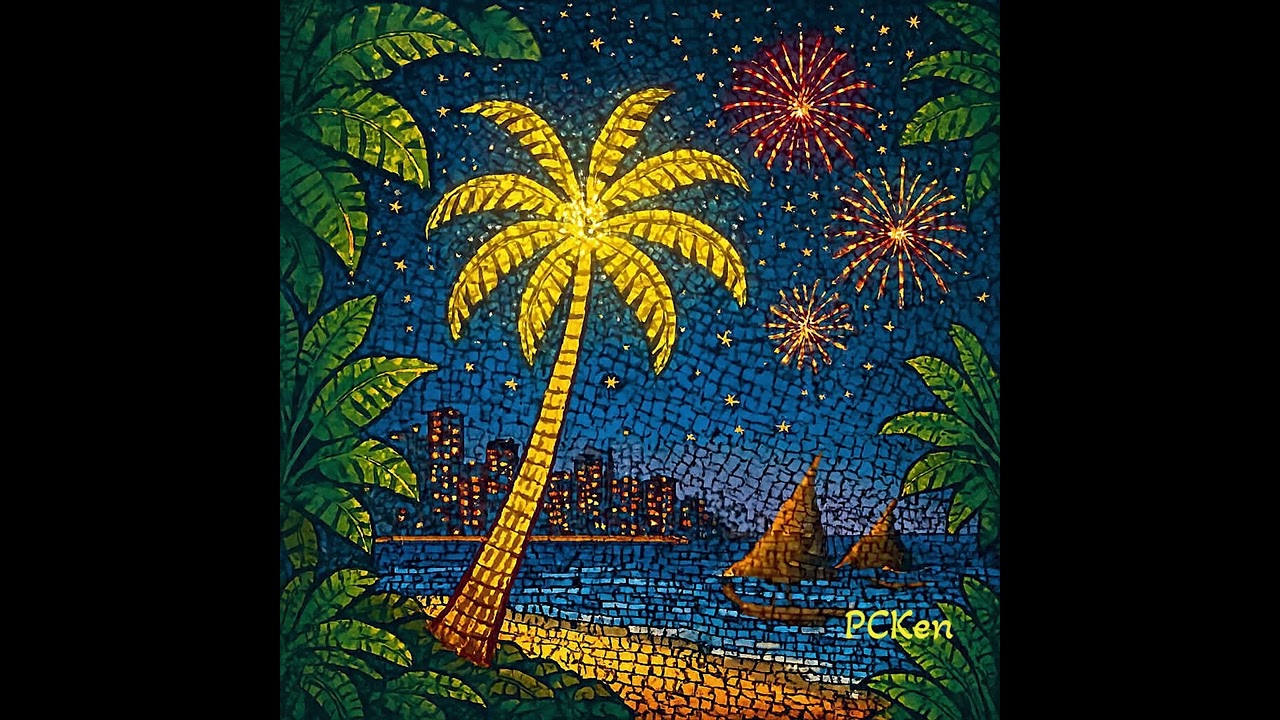 PCKen  - Palm Tree Christmas  ( Official Audio ©2025 )