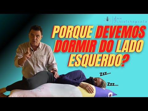 Vídeo: Devo dormir do lado esquerdo ou direito?