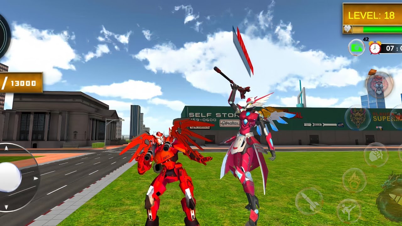 🔥 **DRAGON CAR ROBOT TRANSFORM #13 - THE MOST EPIC POLICE ROBOT GAME!** 🔥