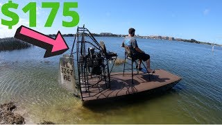 Air Boat Gets Second Chance In Life!