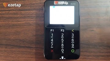 How to Make Payments with Ezetap MPOS Pax D200 | Demo