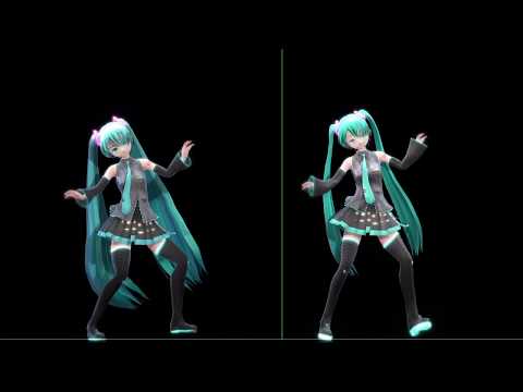 【MMD】らぶ式ミクを改変する2017 (Hair Physics test)