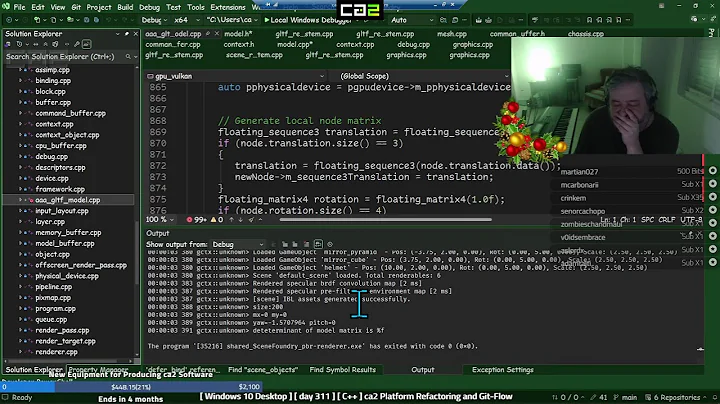 🌌🌍 [ GPU Programming ] [ day 34 ] [ C++ ] [ ca2 ] PBR with IBL with OpenGL, Vulkan and DirectX11