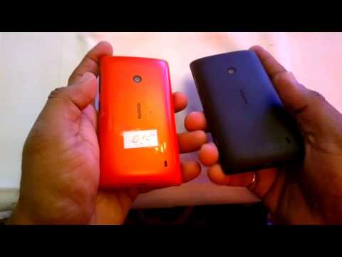 Nokia Lumia 525 vs 520 -- Side By Side Comparison