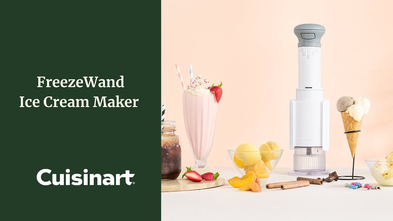 Introducing the Freeze Wand Ice Cream Maker