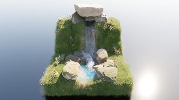 How to Simulate Waterfalls with Flip Fluids in Blender?