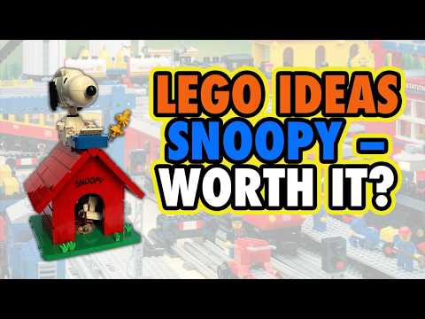 Videoförhandsbild: LEGO Peanuts: Snoopy’s Doghouse – setnummer 21368-1