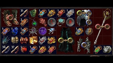 3.25 Int stacking Power Siphon mines, showing exiles strat