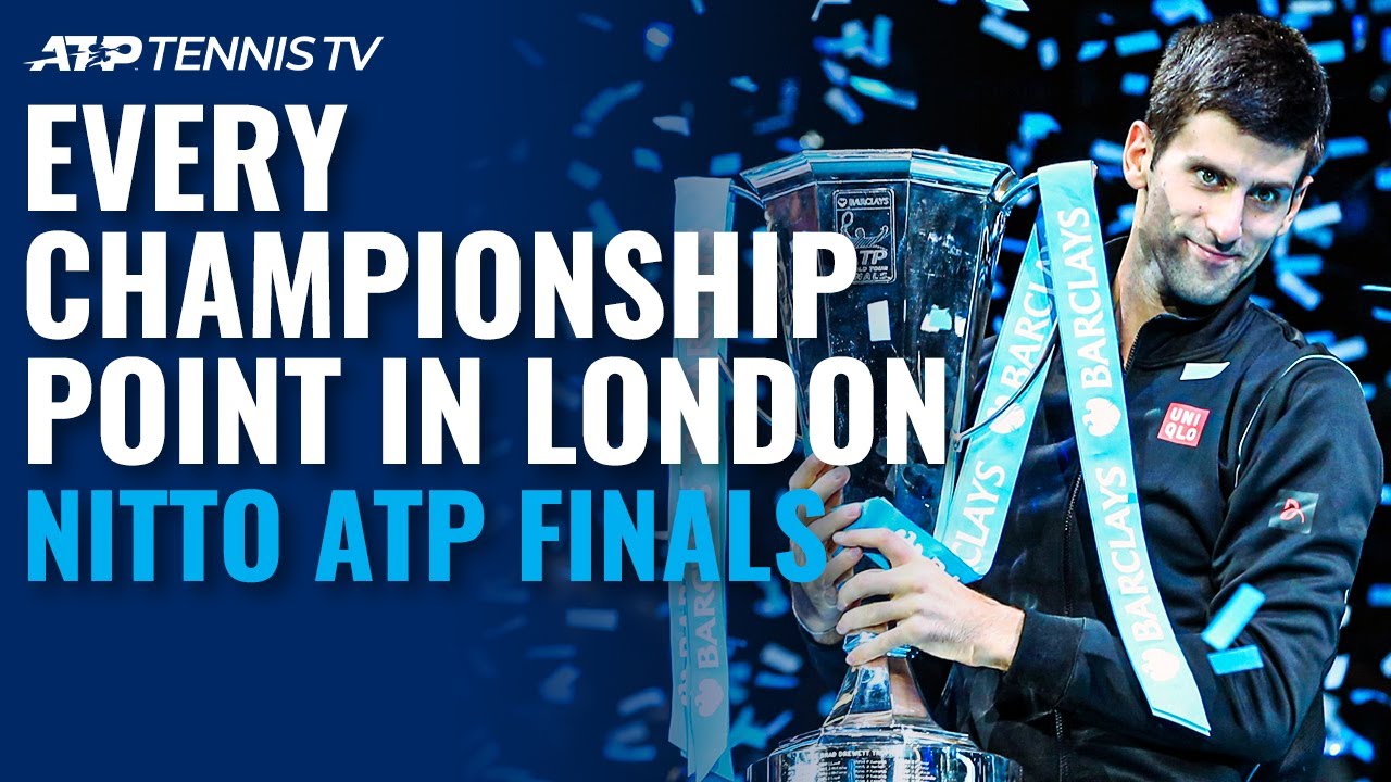Every Championship Point and Trophy Lift From the Nitto ATP Finals in London! 2009-2020