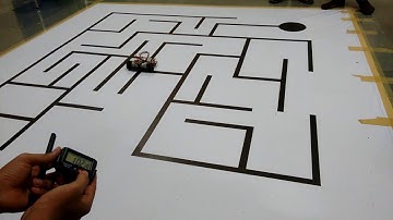 Line Following Maze Solving Robot