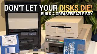 Save your Commodore disks! // Build a Greaseweazle box and get .D64, .ADF, or physical backups