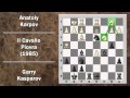 Partite Commentate di Scacchi 13- Karpov vs Kasparov - Il Cavallo Piovra - 1985